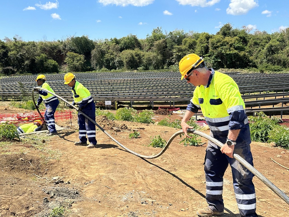 LC AC Cable Installation - Inverter to Transformer